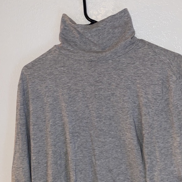 ASOS Grey Muscle Turtleneck - Picture 2 of 4